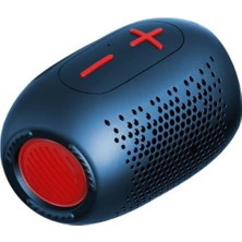 Novis Liora Mikado MD-50BT Harmony 1200MAH 5W Mavi Kırmızı Usb,tf,tws, Bluetooth Destekli Taşınabilir Speaker
