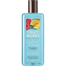 SHC4200 Fruit Works Sg Rasberry &amp; Mangol Duş Jeli 500 ml