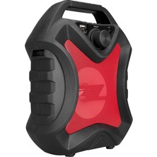 Novis Liora Mikado Md-5bt X-Life 5W 1200MAH Siyah-Kırmızı Usb-Sd Cart-Bluetooth Kablosuz Mp3 Oynatıcı Hoparlör