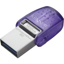 Zemira Kingston DTDUO3CG3-128GB Datatraveler Microduo 3c 200MB-S Dual Usb-A + Usb-C Flash Bellek