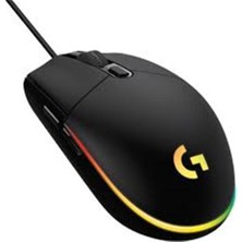Stylmenplus Logitech 910-005796 G203 Optik Kablolu Gaming Oyuncu Mouse Makrolu Siyah Optik