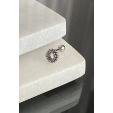 Jaida Moda Unisex Gümüş Cerrahi Çelik Gotik Çelenk Helix Kıkırdak Piercing