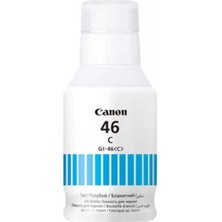 Paxteks Canon GI-46C Cyan Mavi Şişe Mürekkep GX6040-GX7040