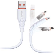 Stylmenplus Hytech HY-X235 1.2m 3A Micro USB Beyaz Data