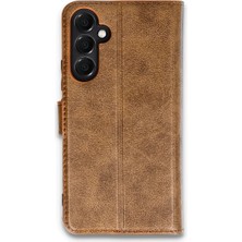 xirshop Samsung Galaxy A05S Kılıf Trend S Plus Kapaklı Kılıf - Taba