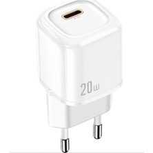 Novis Liora Mcdodo CH-8290 20W Mini Pd Type-C Girişli Şarj Adaptörü-Beyaz