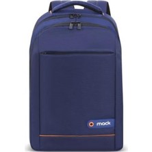 Mack MCC-006BL 15.6" Office USB Girişli Notebook Sırt Çantası Lacivert