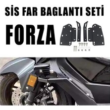 Honda Nss Forza 250 2018-2025 Sis Farı Bağlantı Aparatı Braket Seti