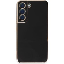 xirshop Samsung Galaxy S21 Kılıf Volet Silikon - Siyah