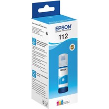 Uslucan Alışveriş Epson 112 Cyan Mavi Şişe Mürekkep C13T06C24A