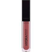 SHC4200 Note Cosmetics Hydramoist Lipgloss Nemlendirici Dudak Parlatıcısı - 04 Dark Caramel - Mor
