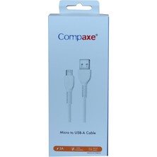 Dukkanıum Compaxe Ctk-Bmu USB 3.0 1mt 3A Mikro Şarj Kablosu