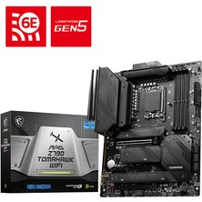 Stylmenplus Msi Mag Z790 Tomahawk Wifi Ddr5 Intel Z790 Soket 1700 Ddr5 7200(OC)MHZ Atx Gaming (Oyuncu) Anakart