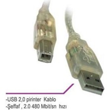 AK-SA-STR S-Link SL-U2015 1.5mt 2.0 USB Yazıcı Kablosu