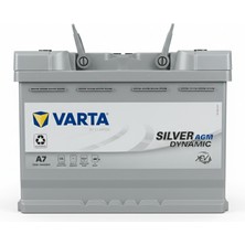 Varta Agm Akü N70 Sılver .12 Volt 70 Ah 2025 Üretim