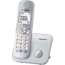 AK-SA-STR Panasonic KX-TG6811 Gri Telsiz Dect Telefon Elektrik Kesintisinde Konuşabilme