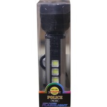 AK-SA-STR Polıce PS-355 Enerji Göstergeli Şarjlı El Feneri
