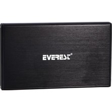 Maxdora Everest HDC-127 USB 2.0 Sata 2.5" Siyah Harddsik HDD Kutusu
