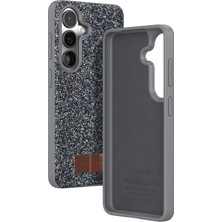 No35 Onegif Samsung Galaxy S26 Plus Bright Simli Kapak - Gümüş