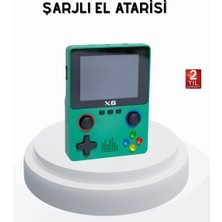3.5 Inç IPS Ekranlı Taşınabilir Oyun Konsolu Ergonomik Çift Tetikli