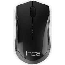 Inca IWM-111 USB Wıreless Mouse 2.4ghz 1200DPI 10MT (2 Adet Aaa Pili Içinde) Sessiz Tuş