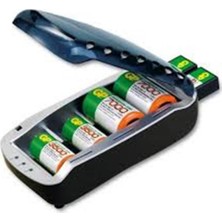 Rory Gp PB19 Üniversal Şarj Cihazı 4 Lü Aa,aaa,c,d 2 Li 9 Volt