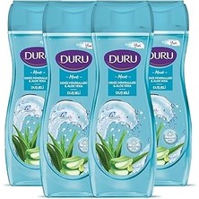 SHC4200 Moods Deniz Mineralleri &amp; Aloe Vera Duş Jeli Duş Lifi ile Birlikte 4X450ML