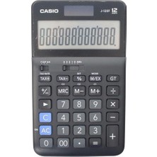 Dukkanıum Casio J-120F 12 Hane Masa Üstü Hesap Makinesi