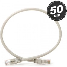 AK-SA-STR Inca Cat6 26 Awg 0,50MT Gri Patch Kablo