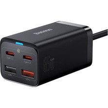 Uslucan Alışveriş Baseus Gan3 Pro 65W Şarj Cihazı Siyah (CCGP040101)