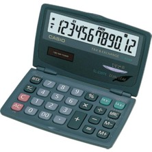 AK-SA-STR Casio SL-220TE 12 Hane Cep Tipi Kapaklı Hesap Makinesi