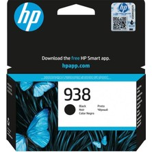 Cash Dukkan Hp 938 Black Siyah Kartuş 4S6X8PE
