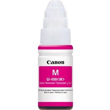 Negok Canon GI-490M Magenta Kırmızı Şişe Mürekkep G1411-2411-3411-4411