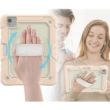 No35 Newface Ipad Pro 11 (2020) Kılıf Strap New Tablet Kapak - Pembe