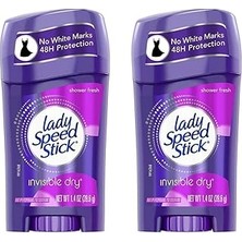 SHC4200 Lady Speed Stick Deodorant 1.4 Ounce Duş Taze (41 Ml) (2 Paket)