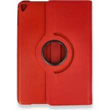No35 Newface Ipad 4 9.7 Kılıf 360 Tablet Deri Kılıf - Kırmızı
