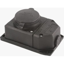 Dukkanıum Mutlusan Mut-29-6 1X16 A. Mono.topraklı Duvar Prizi (010 083 500296)