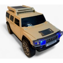 Maxdora Everton RT-1971 (Krem) Jeep Araba Görünümlü Bluetooth Hoparlör – Tf Kart - USB - Fm Destekli