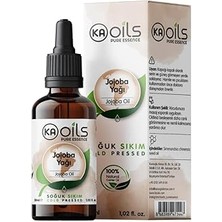 SHC4200 Kaoils Jojoba Yağı 30 ml - Doğal ve Saf Soğuk Sıkım | Simmondsia Chinensis Oil | Aromaterapi Masaj