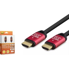 Rory Hadron HDX2037 HDMI (M) To HDMI (M) Kablo Pvc 4K 1.5m Si̇yah