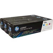 Uslucan Alışveriş Hp 126A Mavi-Kırmızı-Sarı 3lü Takım Toner CF341AM CE311A-CE312A-CE313A