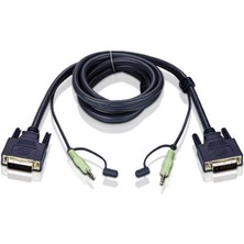 MK Beykoz Aten 2L-7D02H Dvi-D Kvm Cablee (1,8 Metre)