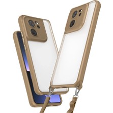 xirshop Xiaomi Mi 13T Pro Kılıf Penta Silikon Kılıf - Çöl Titanyum