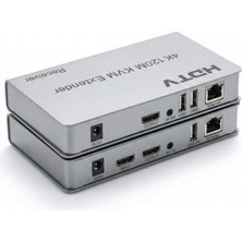 Cash Dukkan Enkado EKD-HE120KVM 4K 120 Metre HDMI USB Kvm Extender
