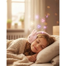 Starseven Kablosuz Peluş Bluetooth Kulaklık 40MM Hoparlör ve Mikrofonlu