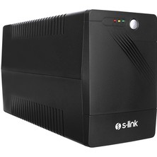 Negok S-Link Might U100 1000VA Ups 12V7AH-2 600W Siyah Line-Interactive Kesintisiz Ups Güç Kaynağı