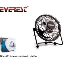 Zemira Everest EFN-482 Metal USB Vantilatör