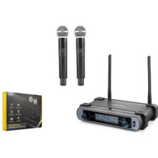 Maxdora Hadron HDX2793 Kablosuz 4-Mikrofon Vhf Siyah