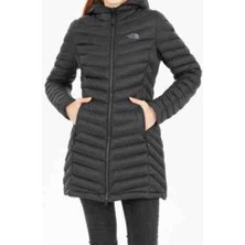 Lacoste The Nort Face Siyah Slim Fit Kadın Mont