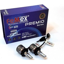 Premio H7 Şimşek Etkili LED Xenon 54W 12.000 Lumen